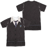 Harry Potter Ravenclaw Uniform (Front/Back Print) Men's Regular Fit Polyester Short-Sleeve T-Shirt